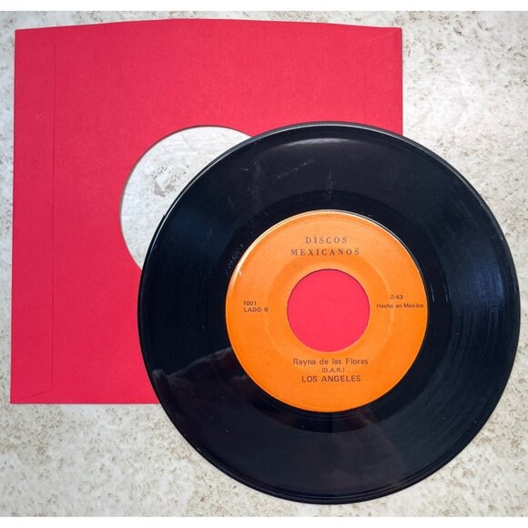 Los Angeles El Alivianate / Reyna de las Flores 45 Latin Discos Mexicanos - Picture 5 of 6